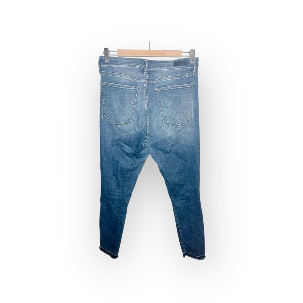 Abercrombie & Fitch High Rise Super Skinny Ankle Distressed Jeans 10/30 - Picture 5 of 6